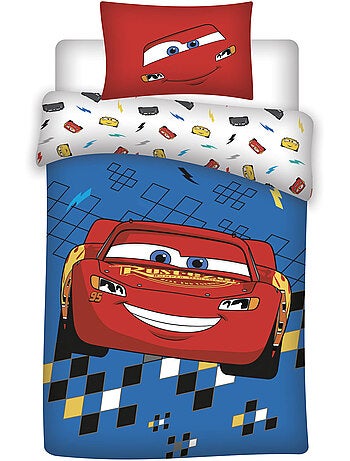 Baby Beddengoed Disney Pixar Cars Bliksem McQueen 100x140cm + 40x60cm – 100