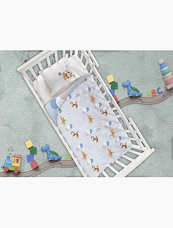 Baby Beddengoed Disney Winnie de Poeh 100x140cm + Kussensloop 40x60cm – Winnie & Teigetje Ballonnen