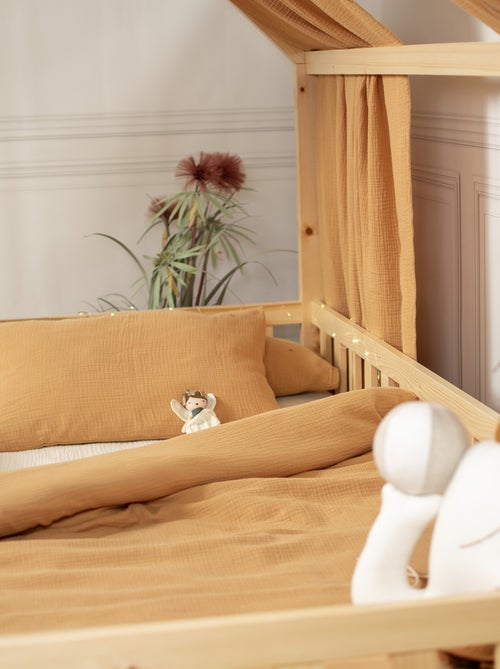 Baby beddengoed katoen gaas - Kiabi