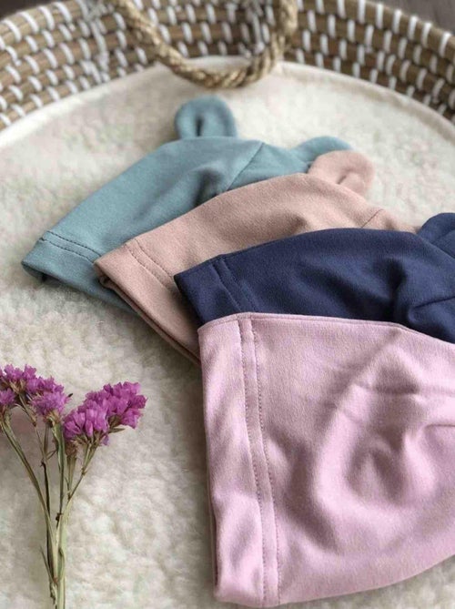 Baby berenmuts van bamboe "uni", comfort en bescherming - Kiabi Baby berenmuts van bamboe "uni", comfort en bescherming - Kiabi