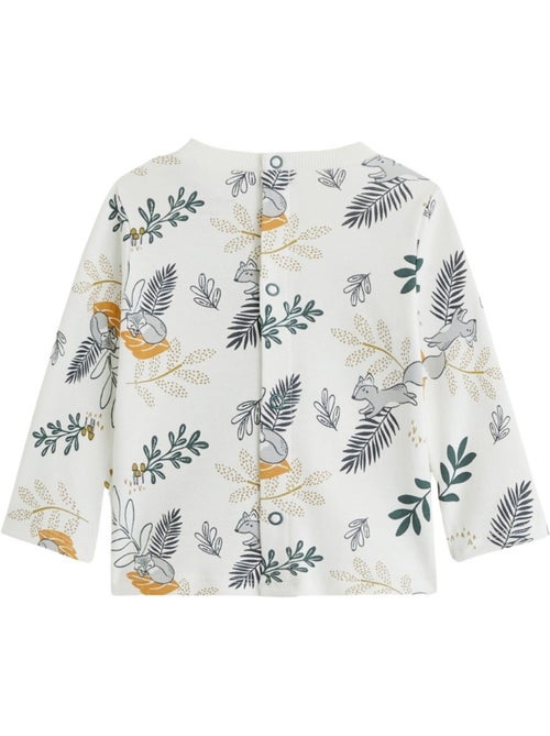 Baby corduroy tuinbroek en Elliott T-shirt set - Kiabi