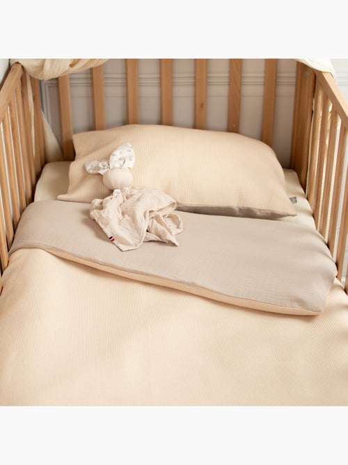 Baby dekbedovertrek omkeerbaar katoenen mousseline | sevira kids - Kiabi