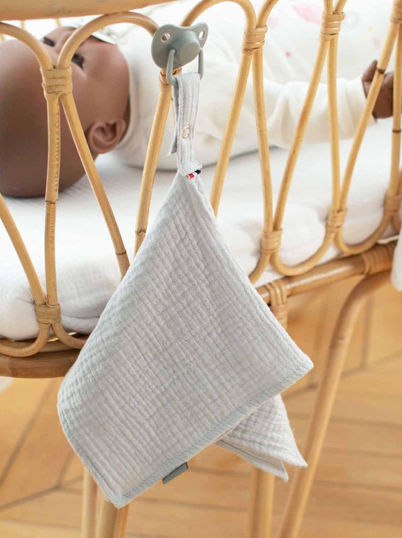 Baby doudou met speenkoord Beige - Kiabi