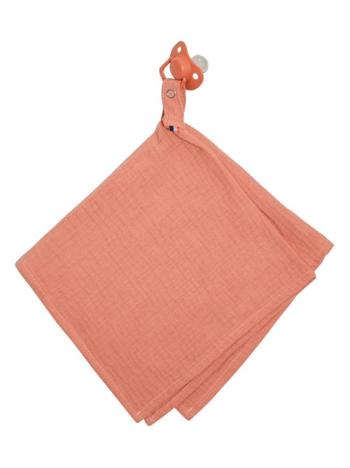 Baby doudou met speenkoord - Kiabi