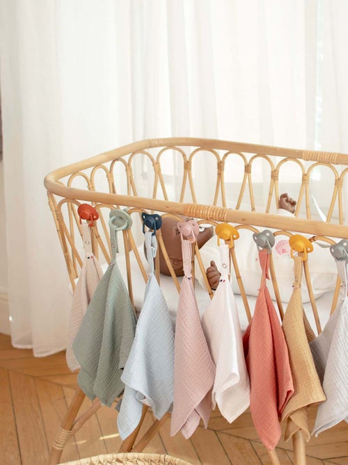 Baby doudou met speenkoord - Kiabi