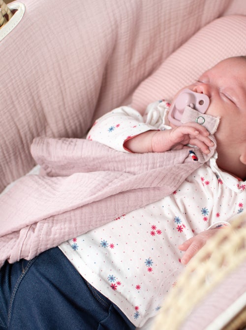 Baby doudou met speenkoord - Kiabi