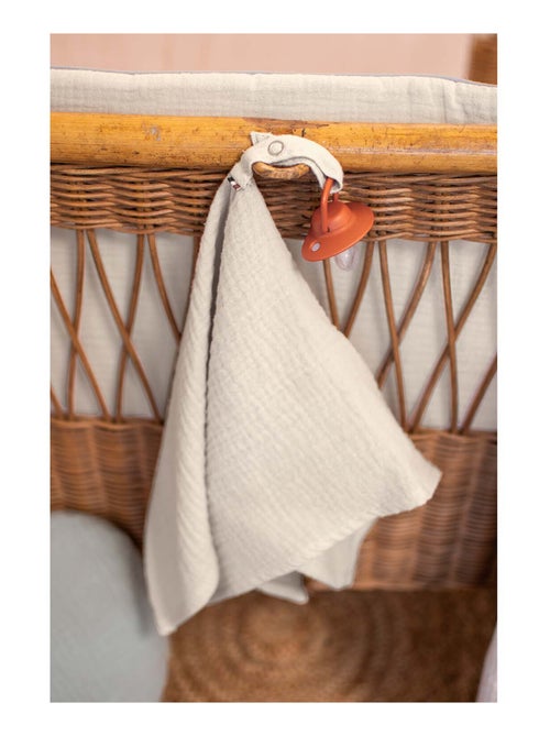 Baby doudou met speenkoord - Kiabi