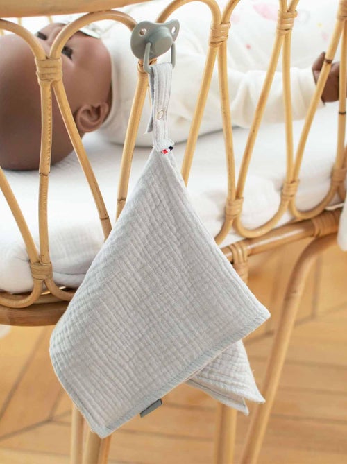 Baby doudou met speenkoord - Kiabi