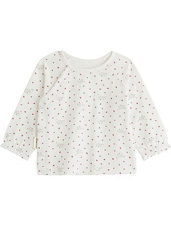 Baby fleece tuinbroek en doucette t-shirt set