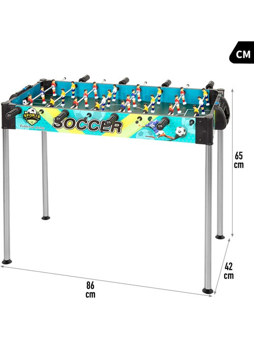 Baby-foot 86x42x65 cm cb games - Kiabi Baby-foot 86x42x65 cm cb games - Kiabi