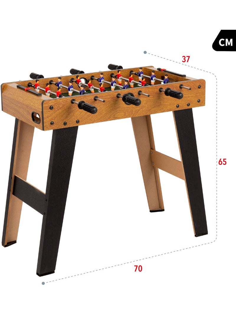 Baby-foot en bois avec pieds 70x37x65 cm cb games N/A - Kiabi