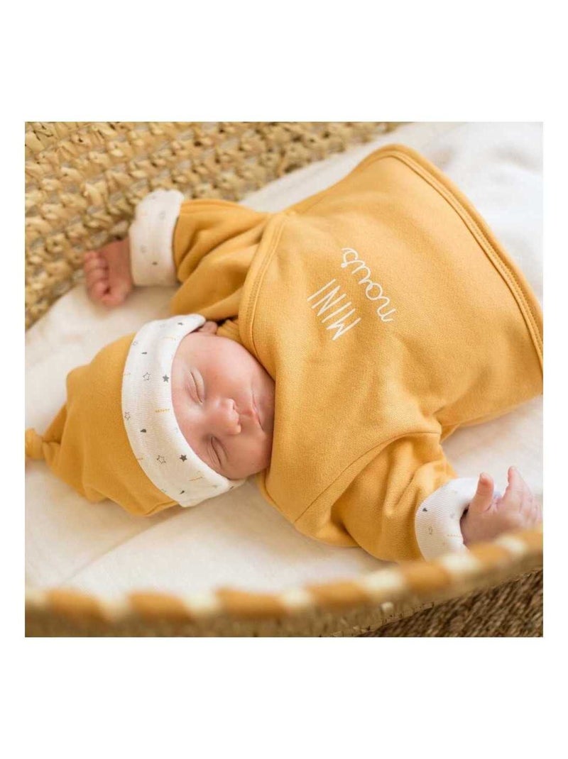 Baby geboorteset 4 stuks Mosterdgeel - Kiabi