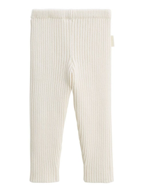 Baby gebreide trui en legging set met zwanenprint - Kiabi