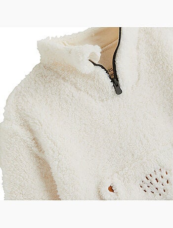 Baby ginkgo sherpa sweatshirt en broek set