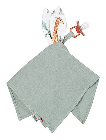 Baby konijn doudou met speenkoord