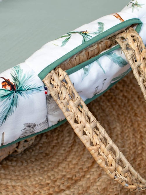 Baby-kooimonster met matras, bedekking en fitted sheet, safari - Kiabi Baby-kooimonster met matras, bedekking en fitted sheet, safari - Kiabi