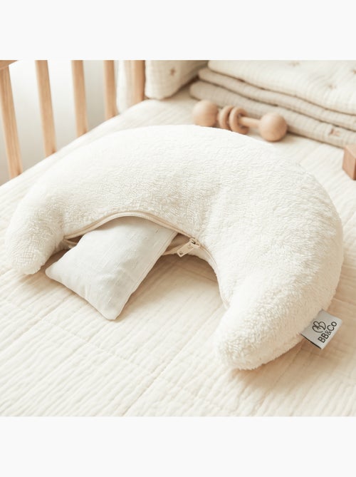 Baby maanvormig warmtekussen met kolzazaad - Kiabi