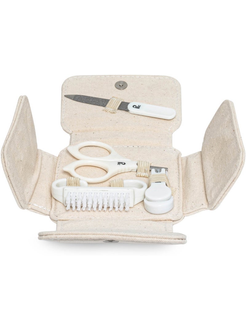 Baby manicureset 5 accessoires etui Beige - Kiabi