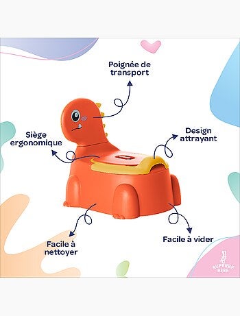 Baby oefenpotje - DINO | SUPERBE BEBE