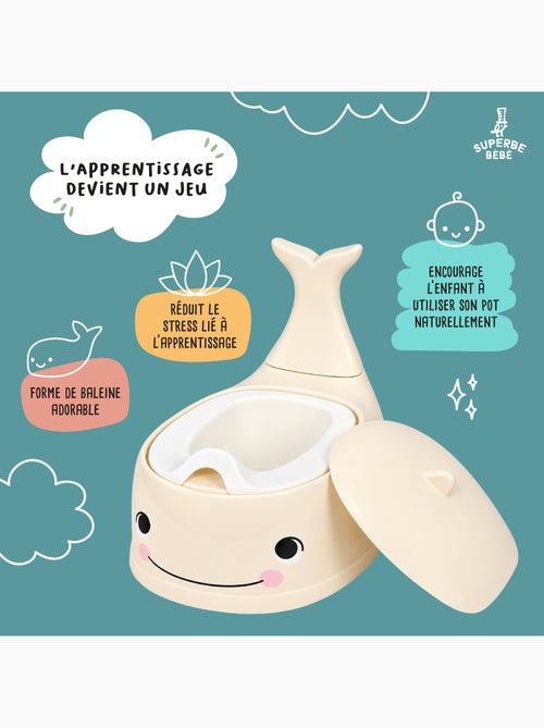 Baby oefenpotje - Whalinou | SUPERBE BEBE - Kiabi Baby oefenpotje - Whalinou | SUPERBE BEBE - Kiabi
