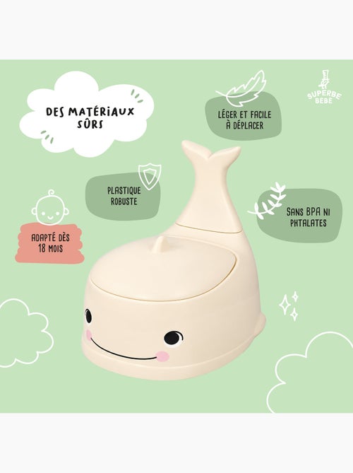 Baby oefenpotje - Whalinou | SUPERBE BEBE - Kiabi Baby oefenpotje - Whalinou | SUPERBE BEBE - Kiabi