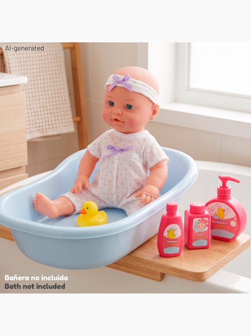 Baby-pop van 32 cm met accessoires + 24 maanden colorbaby's - Kiabi