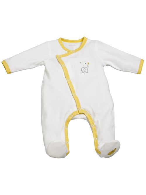 Baby-pyjama van fluweel - Kiabi