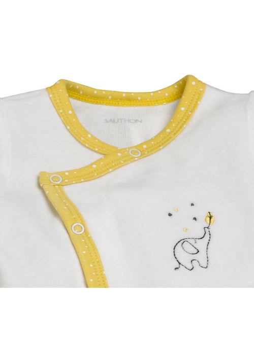 Baby-pyjama van fluweel - Kiabi