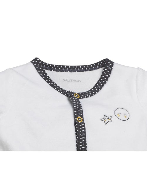 Baby-pyjama van fluweel - Kiabi