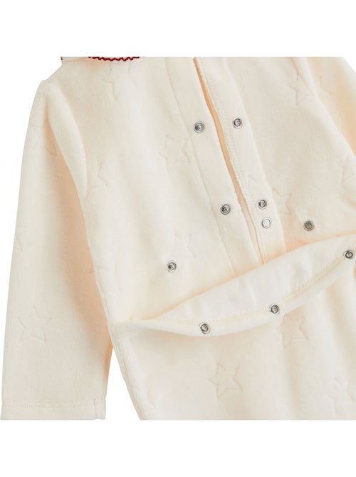 Baby pyjama van velours grace - Kiabi