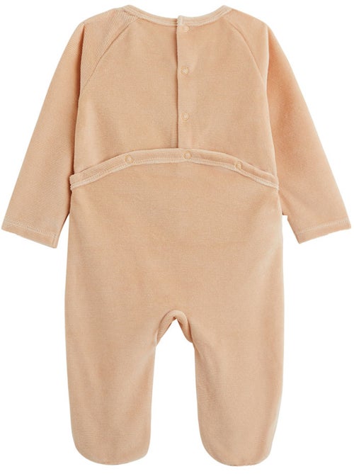 Baby pyjama van velours kleine dromer - Kiabi