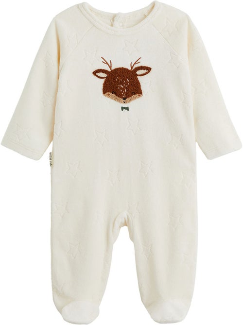 Baby pyjama van velours oslo - Kiabi