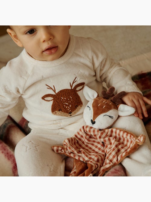 Baby pyjama van velours oslo - Kiabi