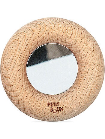 Baby rammelaar met sensorische spiegel | petit boum