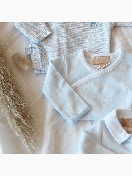 Baby romper overslag opening sophie de giraf® - Kiabi