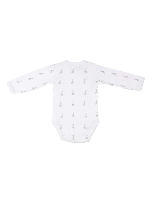Baby romper overslag opening sophie de giraf® - Kiabi