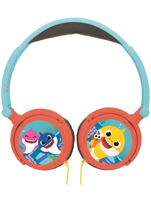 Baby shark stereo bedrade opvouwbare koptelefoon met veilige volumebeperking - Kiabi Baby shark stereo bedrade opvouwbare koptelefoon met veilige volumebeperking - Kiabi