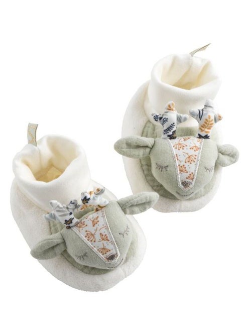 Baby-slofjes van fluweel - Kiabi Baby-slofjes van fluweel - Kiabi