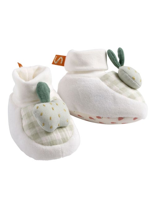 Baby-slofjes van fluweel - Kiabi