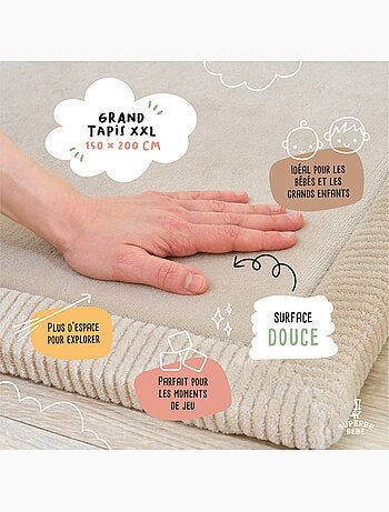 Baby speelmat van schuim - 200x150x2,5 - Cocoon Plus | SUPERBE BEBE