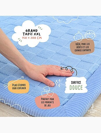 Baby speelmat van schuim - 200x150x2,5 - Cocoon Plus | SUPERBE BEBE