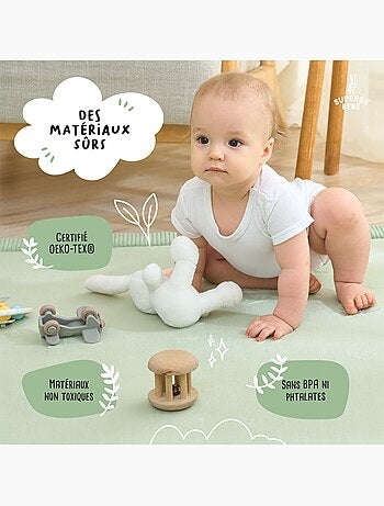 Baby speelmat van schuim - 200x150x2,5 - Cocoon Plus | SUPERBE BEBE
