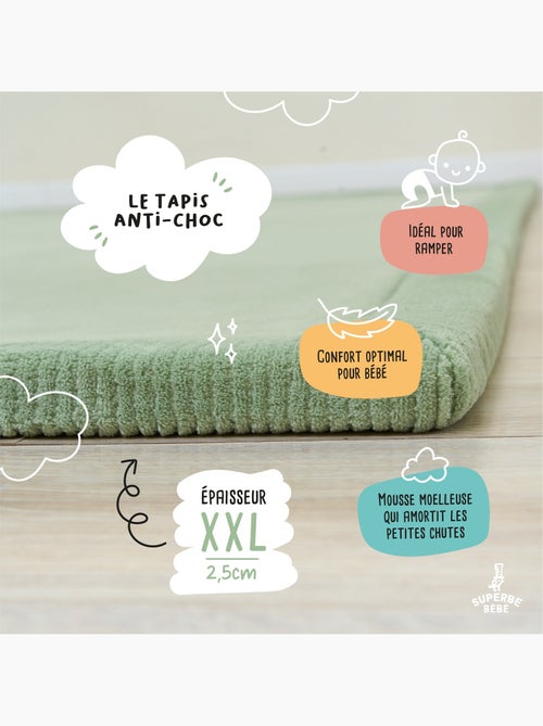 Baby speelmat van schuim - 200x150x2,5 - Cocoon Plus | SUPERBE BEBE - Kiabi Baby speelmat van schuim - 200x150x2,5 - Cocoon Plus | SUPERBE BEBE - Kiabi