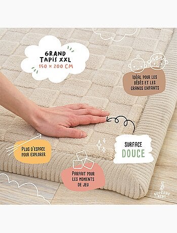 Baby speelmat van schuim - 200x150x2,5 - Cocoon Plus | SUPERBE BEBE