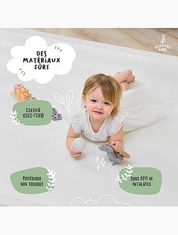 Baby speelmat van schuim - 200x150x2,5 - Cocoon Plus | SUPERBE BEBE