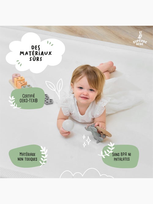 Baby speelmat van schuim - 200x150x2,5 - Cocoon Plus | SUPERBE BEBE - Kiabi Baby speelmat van schuim - 200x150x2,5 - Cocoon Plus | SUPERBE BEBE - Kiabi