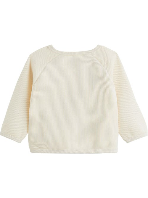 Baby-sweatshirt van velours sneeuwvlok - Kiabi