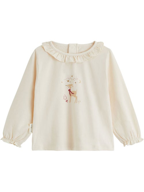 Baby t-shirt met lange mouwen grace - Kiabi