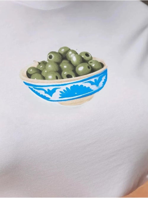 Baby t-shirt met ronde hals en print hiccup - Kiabi