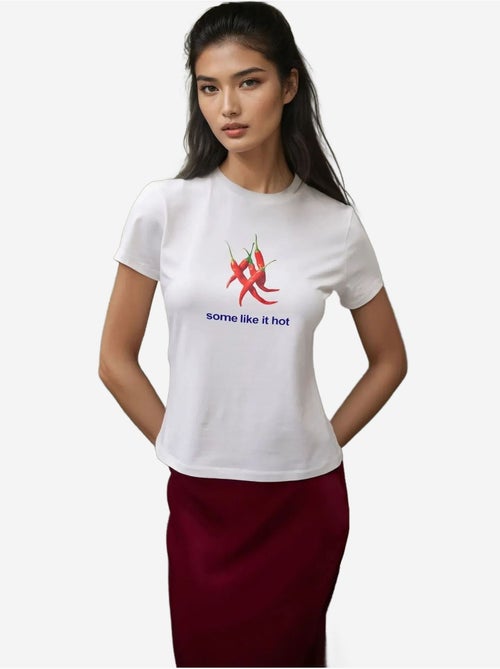 Baby t-shirt met ronde hals en print hiccup - Kiabi